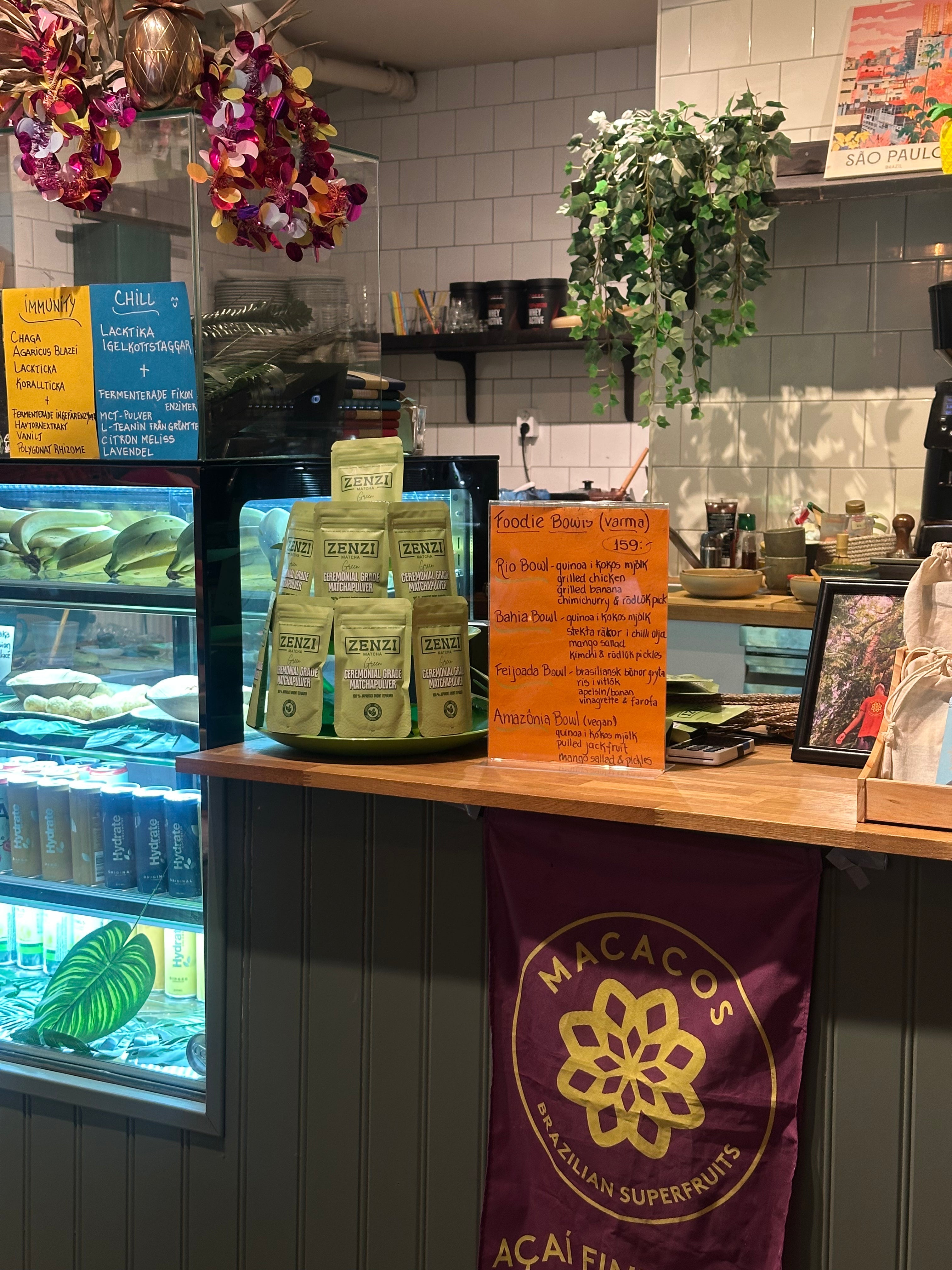 Zenzi Matcha Is Now at Macacos Café