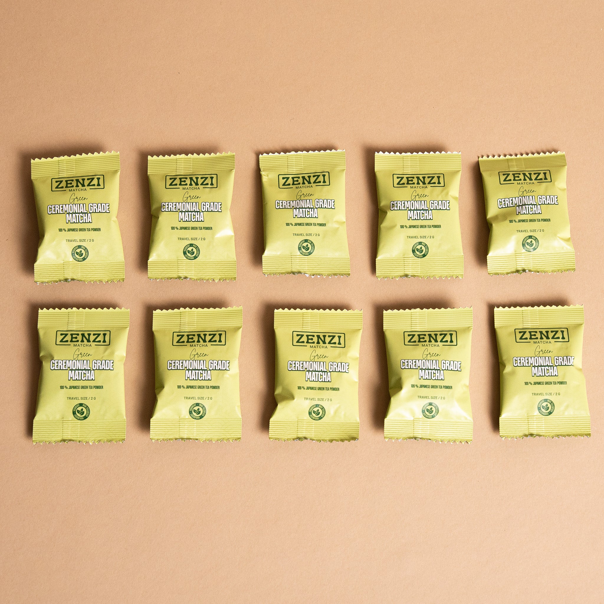 travel size matcha bags